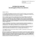 Information rougeole