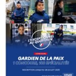 Recrutement de gardiens de la paix