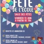 Fête de l'école vendredi 13 juin 2025 - organisée par l'Association des Parents d'Elèves