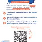 Observatoire 2025 : Enquête sur les modes de gardes des enfants de 0 à 3 ans auprès des parents gardois.