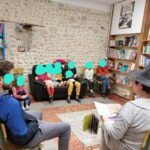 Retour en image sur l'animation du livre à la bibliothèque