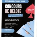 Concours de belote à Saint-julien-de-Cassagnas