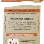 Atelier d'écriture , la Pépinière à histoires