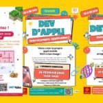 Calendrier des Découvertes des métiers du numérique.