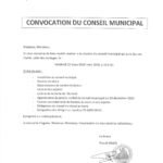 Réunion du conseil municipal