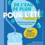 Opération d'aide à l'acquisition de récupérateurs d'eau de pluie