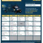 Planning des Services du Conseil Départemental du Gard