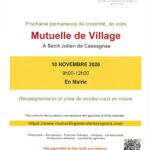Mutuelle de village : prochaine permanence